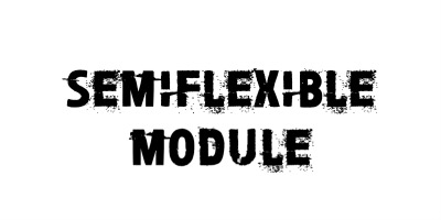 Semiflexible Solarmodule